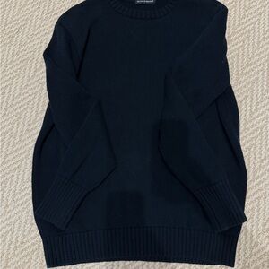 Brandy Melville Dark Navy Knit Sweater